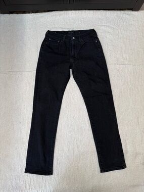 Lucky Brand Jeans Mens Size 31x32 Black 410 Athletic Slim Leg Denim